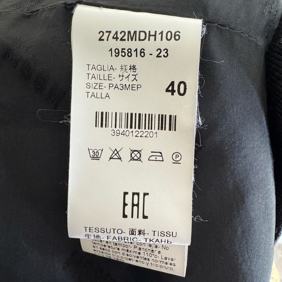 MSGM Oversized Multicolor Floral Teddy Jacket size 40 - Picture 9 of 12